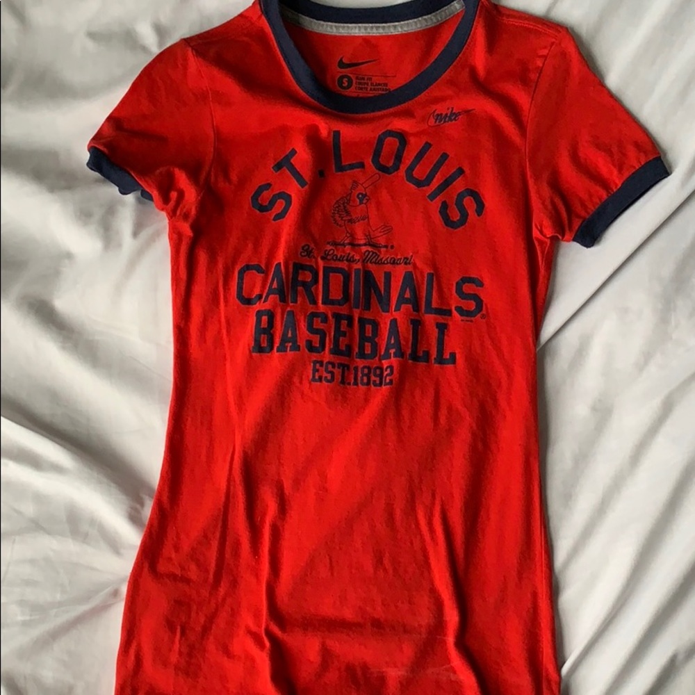 Cardinals ringer tee